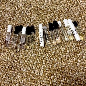 14 fragrance samples
